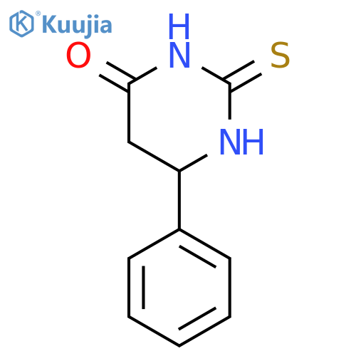 6-phenyl-2-sulfanylidene-1,3-diazinan-4-one structure