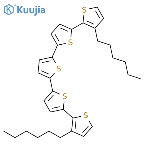 2,2':5',2'':5'',2''':5''',2''''-Quinquethiophene, 3,3''''-dihexyl- structure