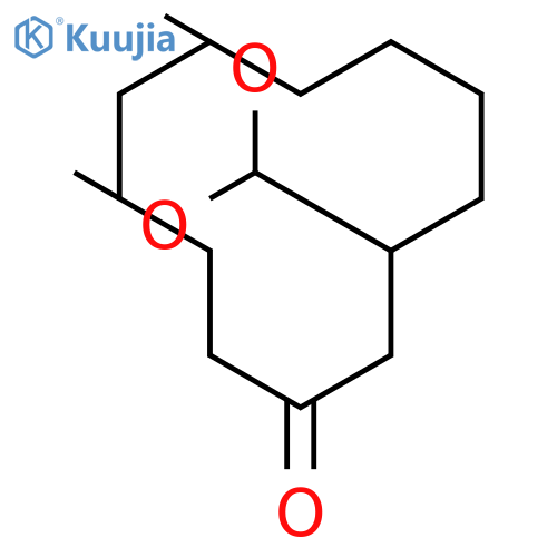 CYCLODODECANONE, 3-(DIMETHOXYMETHYL)- structure