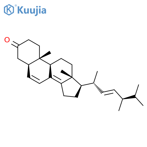 Ergosta-6,8(14),22-trien-3-one, (5a,22E)- structure