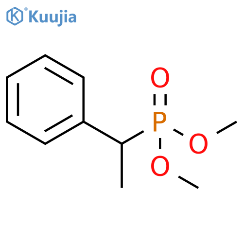 Phosphonic acid, (1-phenylethyl)-, dimethyl ester structure
