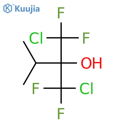 2-Butanol,1-chloro-2-(chlorodifluoromethyl)-1,1-difluoro-3-methyl- structure