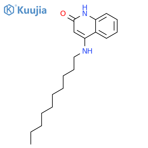 2(1H)-QUINOLINONE, 4-(DECYLAMINO)- structure