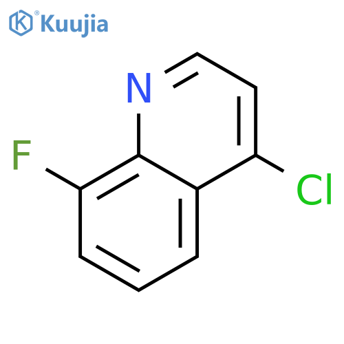 4-Chloro-8-fluoroquinoline structure