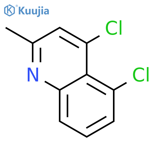 4,5-dichloro-2-methyl-quinoline structure