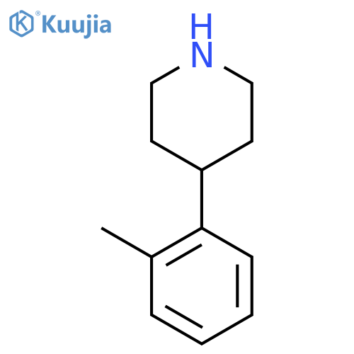 4-(2-methylphenyl)piperidine structure