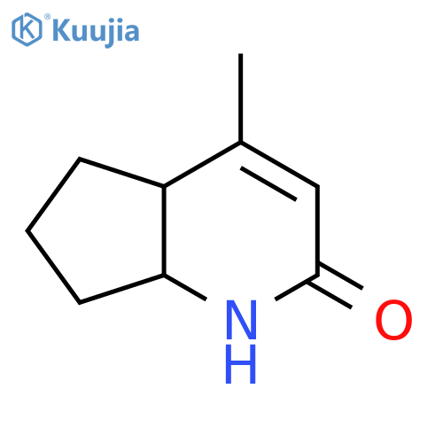 2H-Cyclopenta[b]pyridin-2-one, 1,4a,5,6,7,7a-hexahydro-4-methyl- (9CI) structure