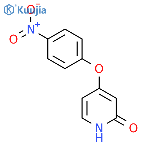 4-(4-Nitrophenoxy)pyridin-2(1H)-one structure