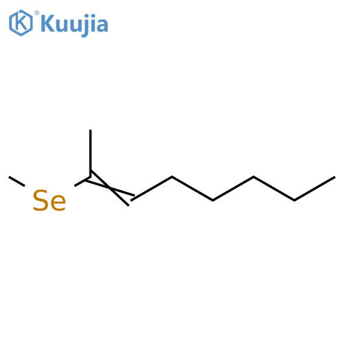 2-Octene, 2-(methylseleno)- structure