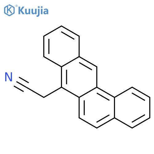 Benzaanthracene-7-acetonitrile structure