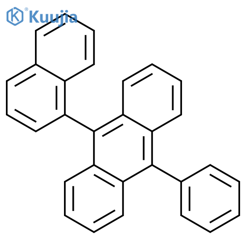9-NAPHTHALEN-1-YL-10-PHENYL-ANTHRACENE structure