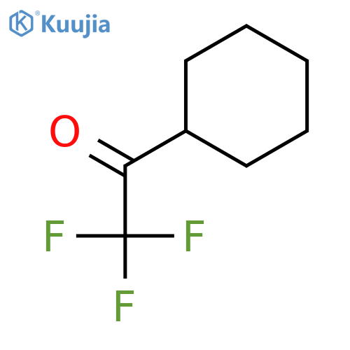 1-cyclohexyl-2,2,2-trifluoroethan-1-one structure