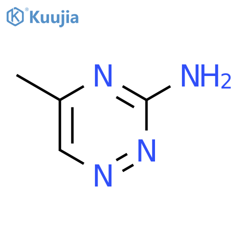 5-methyl-1,2,4-triazin-3-amine structure
