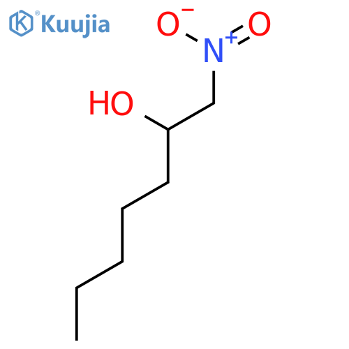 1-nitroheptan-2-ol structure