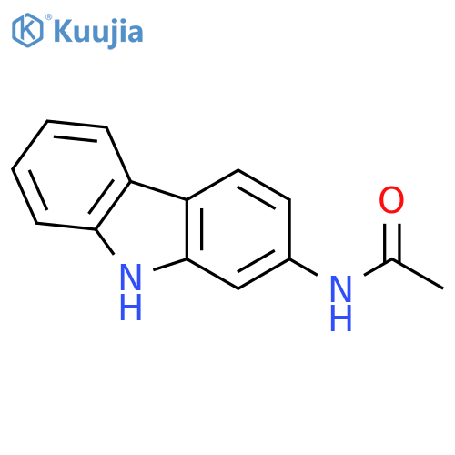 2-ACETYLAMINOCARBAZOLE structure