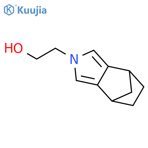 2-(4,5,6,7-tetrahydro-2H-4,7-methanoisoindol-2-yl)ethanol structure