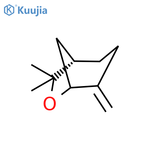 6-OXABICYCLO[3.2.1]OCTANE, 7,7-DIMETHYL-4-METHYLENE-, (1S)- structure