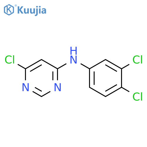 6-Chloro-n-(3,4-dichlorophenyl)pyrimidin-4-amine structure