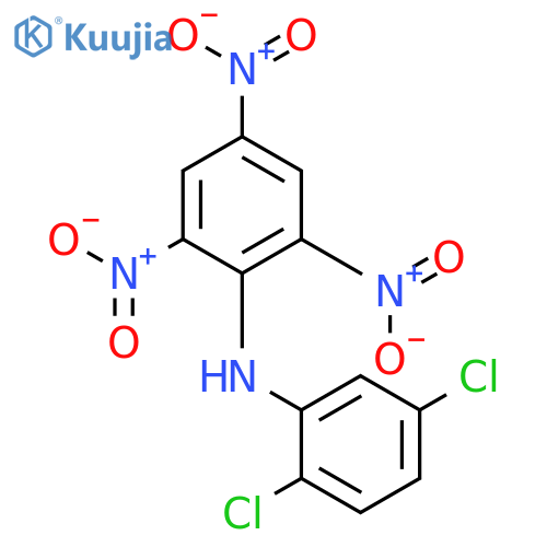 Benzenamine, N-(2,5-dichlorophenyl)-2,4,6-trinitro- structure