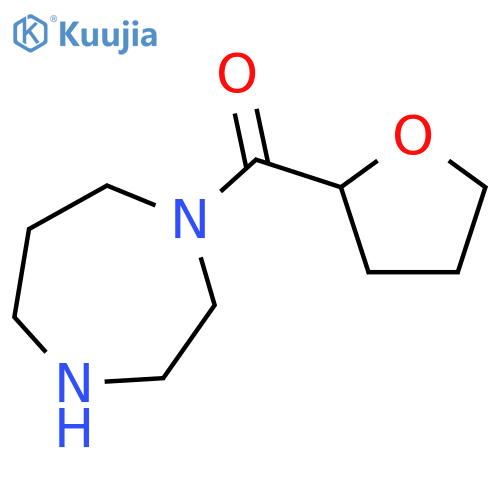 1-(oxolane-2-carbonyl)-1,4-diazepane structure