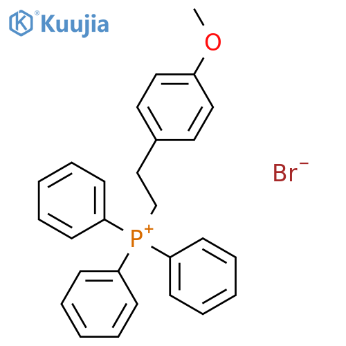 Phosphonium, [2-(4-methoxyphenyl)ethyl]triphenyl-, bromide structure