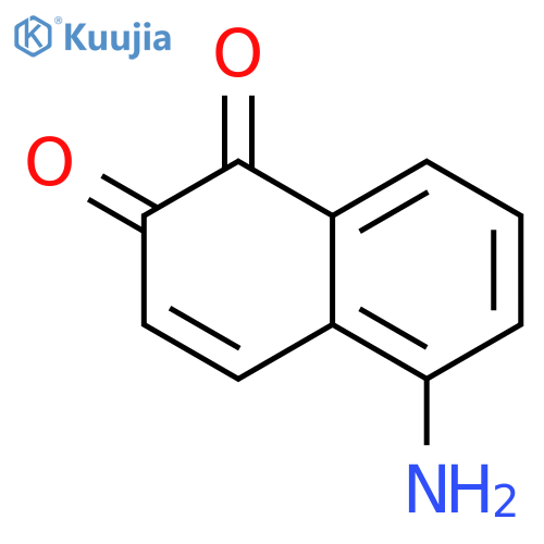 1,2-Naphthalenedione, 5-amino- structure