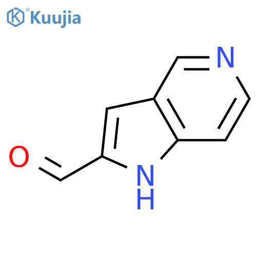 1H-Pyrrolo[3,2-c]pyridine-2-carbaldehyde structure