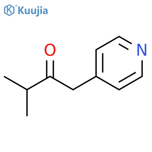 2-Butanone,3-methyl-1-(4-pyridinyl)- structure