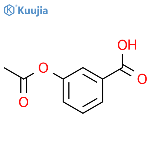 3-Acetoxybenzoic acid structure