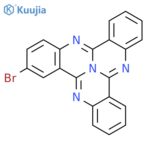3-bromo-5,10,14c,15-tetraazanaphtho[1,2,3-gh]tetraphene structure