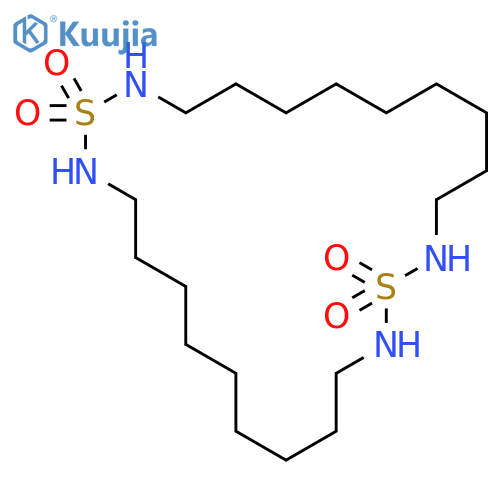 1,13-Dithia-2,12,14,24-tetraazacyclotetracosane, 1,1,13,13-tetraoxide structure