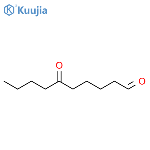 Decanal, 6-oxo- structure