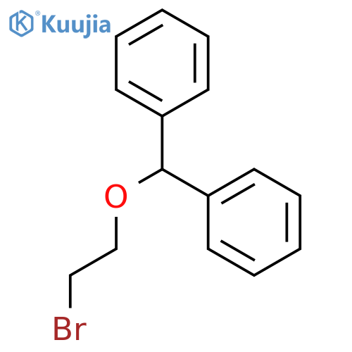 (2-Bromoethoxy)(phenyl)methylbenzene structure