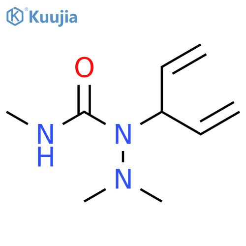 N,2,2-Trimethyl-1-(penta-1,4-dien-3-yl)hydrazine-1-carboxamide structure
