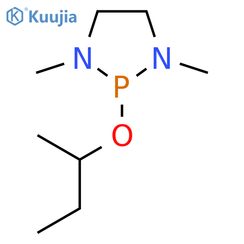 1,3,2-Diazaphospholidine, 1,3-dimethyl-2-(1-methylpropoxy)- structure