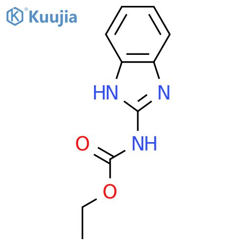 ethyl N-(1H-1,3-benzodiazol-2-yl)carbamate structure
