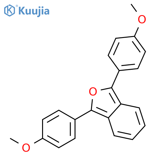 Isobenzofuran,1,3-bis(4-methoxyphenyl)- structure