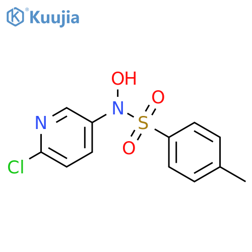 Benzenesulfonamide, N-(6-chloro-3-pyridinyl)-N-hydroxy-4-methyl- structure