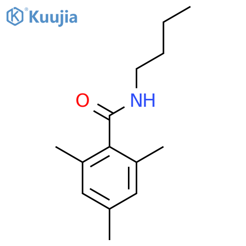 Benzamide, N-butyl-2,4,6-trimethyl- structure