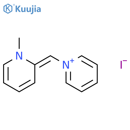 PYRIDINIUM, 1-[(1-METHYL-2(1H)-PYRIDINYLIDENE)METHYL]-, IODIDE structure