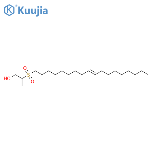 2-PROPEN-1-OL, 2-(9-OCTADECENYLSULFONYL)- structure