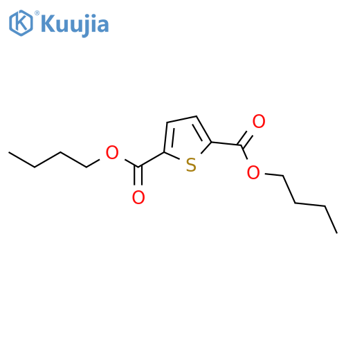 2,5-THIOPHENEDICARBOXYLIC ACID, DIBUTYL ESTER structure