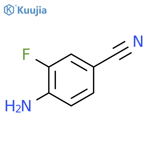 4-Amino-3-fluorobenzonitrile structure