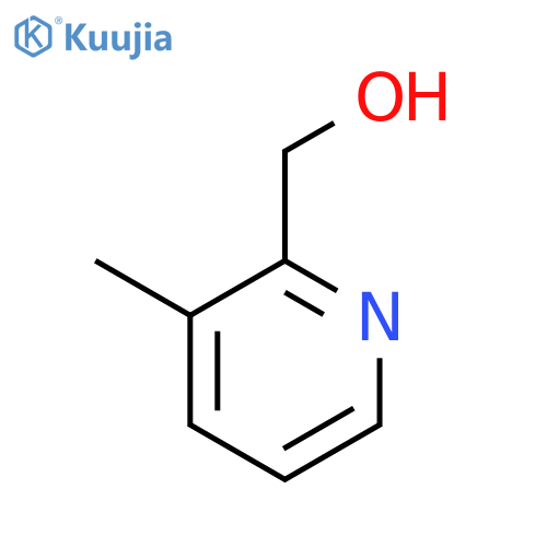 (3-methylpyridin-2-yl)methanol structure