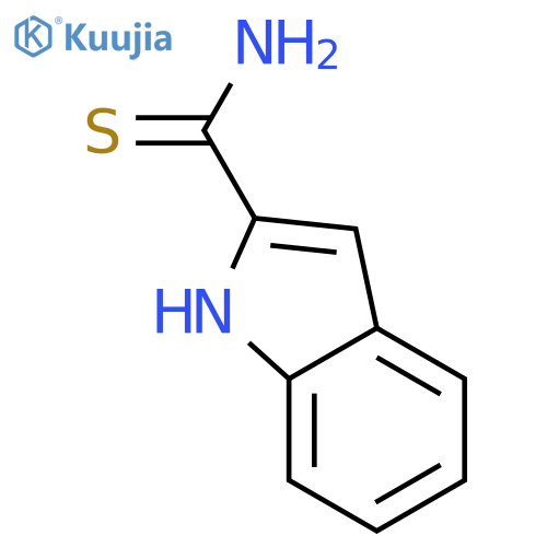 1H-Indole-2-carbothioic acidamide structure