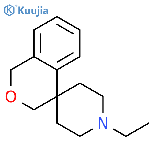 1'-ethylspiro[1,3-dihydroisochromene-4,4'-piperidine];hydrochloride structure