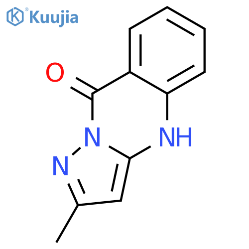 Pyrazolo[5,1-b]quinazolin-9(4H)-one, 2-methyl- structure