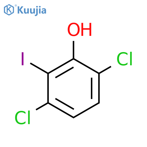 3,6-Dichloro-2-iodophenol structure