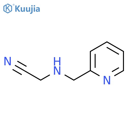 2-(pyridin-2-ylmethyl)aminoacetonitrile structure