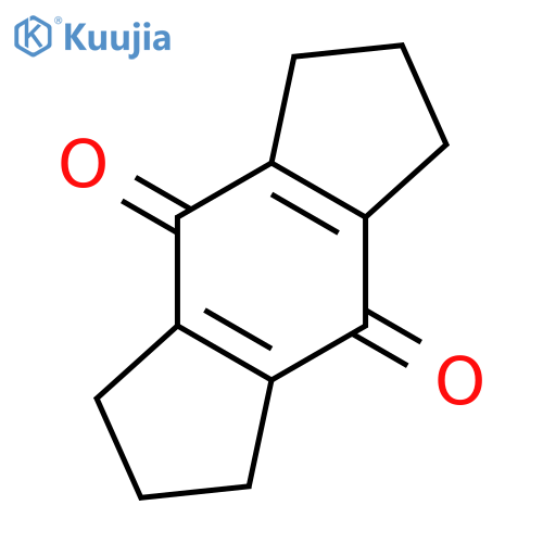 S-INDACENE-4,8-DIONE, 1,2,3,5,6,7-HEXAHYDRO- structure